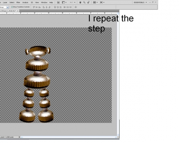 Creation of Sad robo: Step 4
