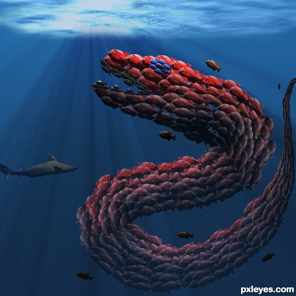 True Sea Monster photoshop picture)