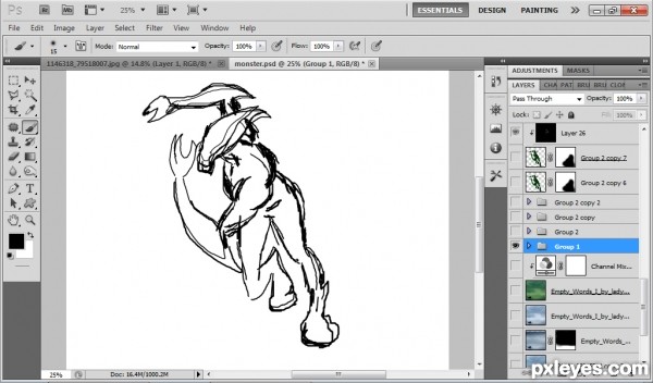 Creation of are you a friend..?: Step 1