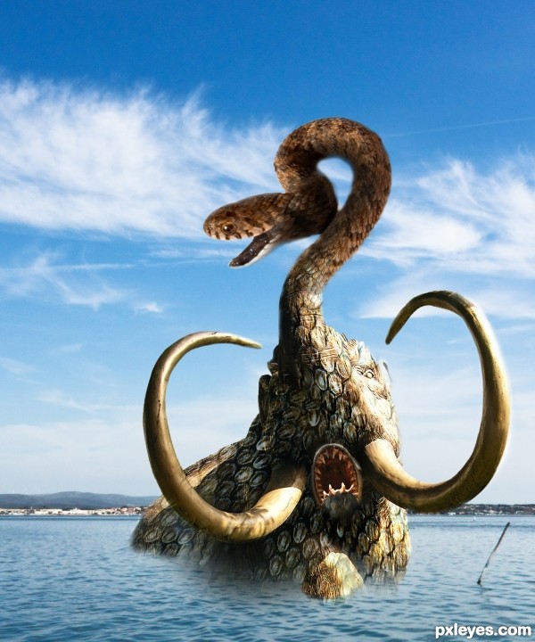 Creation of King of the Sea: Step 4