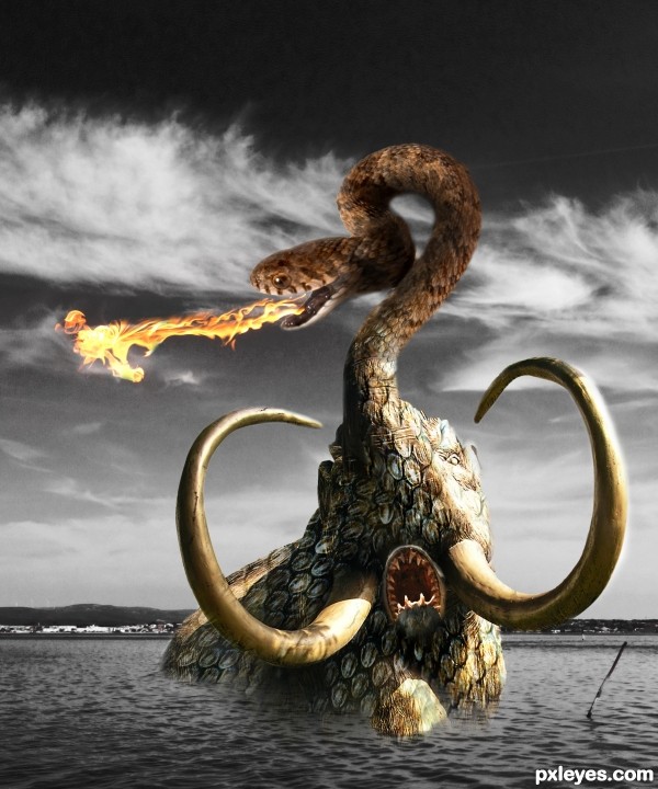 Creation of King of the Sea: Step 6