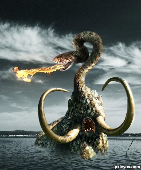 Creation of King of the Sea: Step 10
