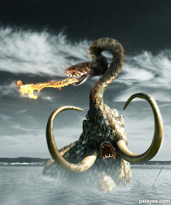 Creation of King of the Sea: Step 11