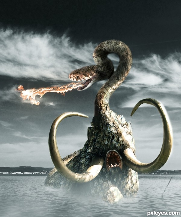 Creation of King of the Sea: Step 12