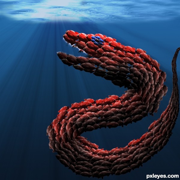Creation of True Sea Monster: Step 6