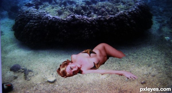 Creation of On The Ocean Floor: Step 6