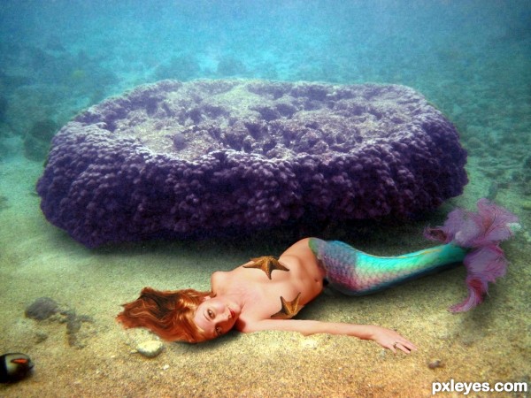 Creation of On The Ocean Floor: Step 13