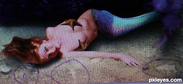 Creation of On The Ocean Floor: Step 16