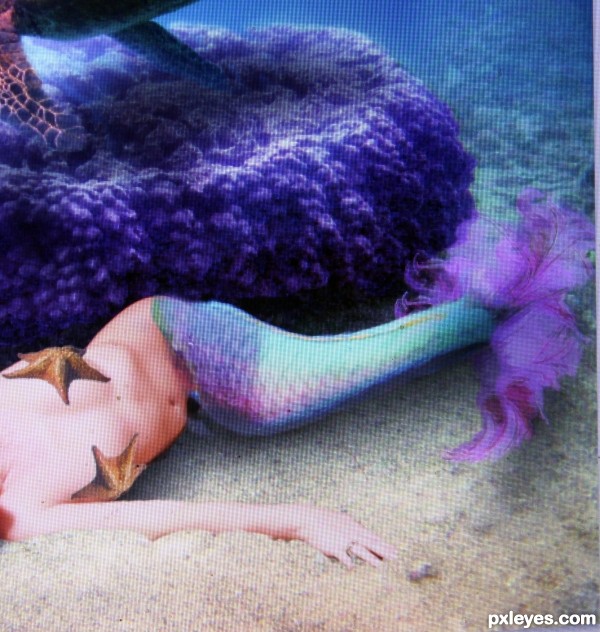 Creation of On The Ocean Floor: Step 17