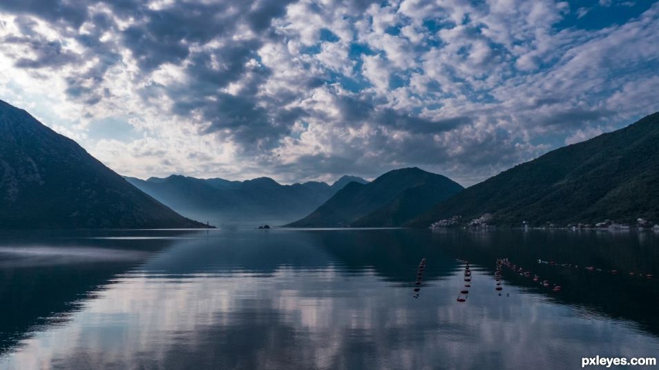 Kotor bay, Montenegro