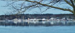 Winter seascape