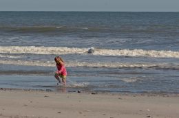 Having Fun at the Seaside