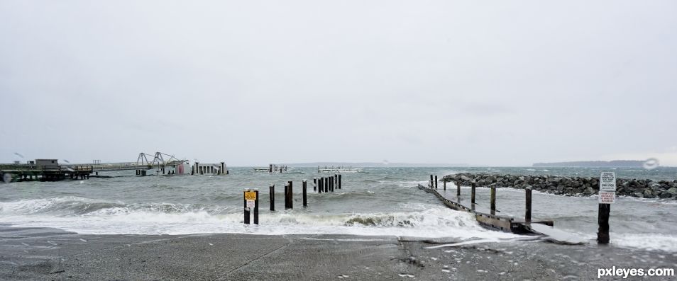 No Boat Launching Today