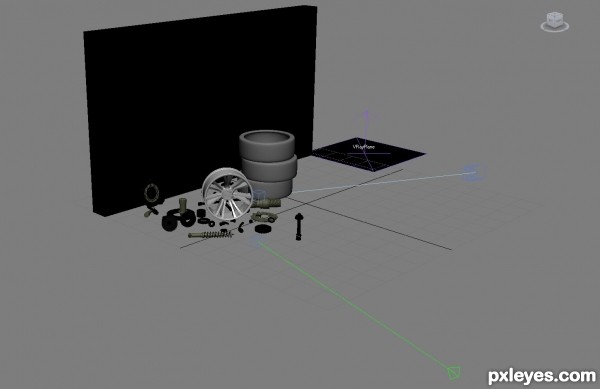 Creation of Car parts: Step 1