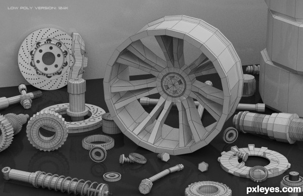 Creation of Car parts: Step 2