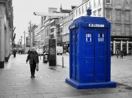 Tardis Arrives Unnoticed