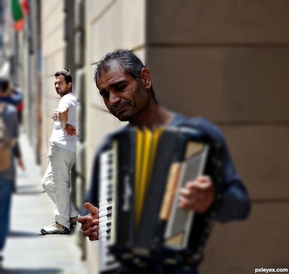 Accordion Player