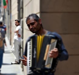 Accordion Player