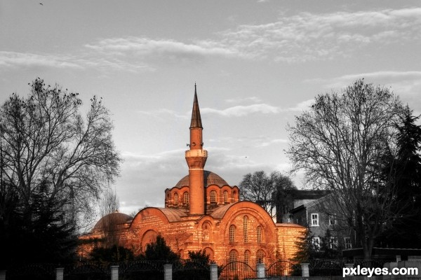 Red mosque