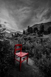 RedChairbytheRiver