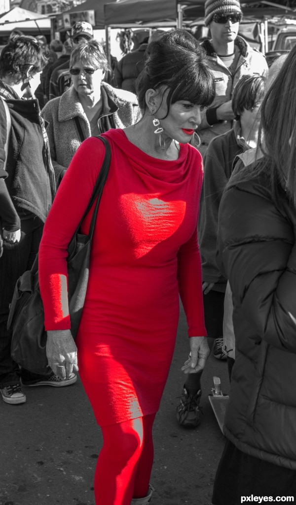 Lady in Red