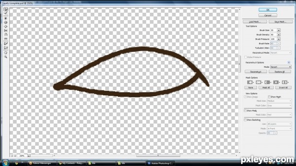 Creation of Jaw-Shoe-Whah: Step 6