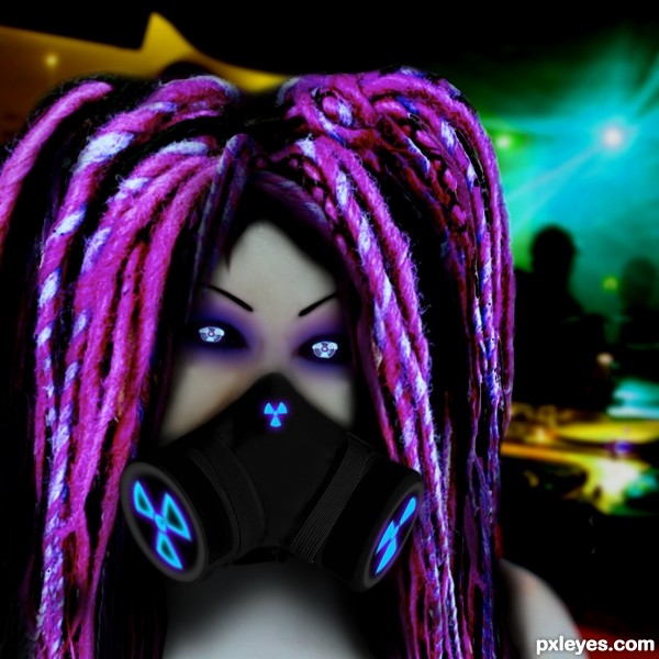 Creation of Cyber Goth: Final Result