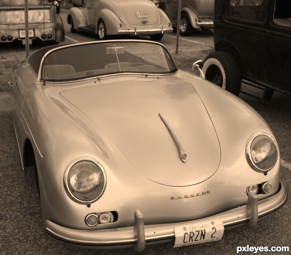 Old Porsche