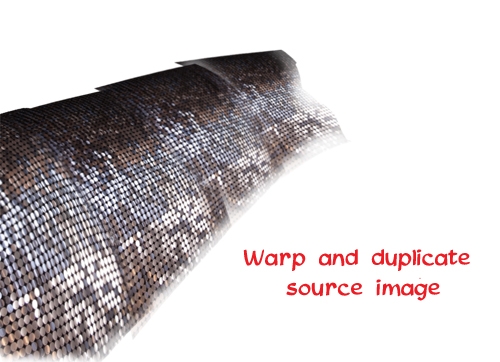 Creation of Sequinfalls: Step 2
