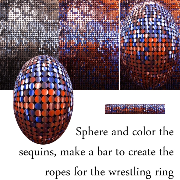 Creation of Sequin Sumo: Step 1