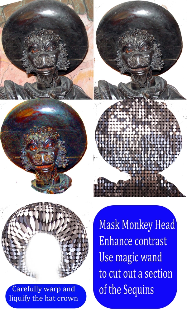 Creation of Tall Green Tip Monkey: Step 3