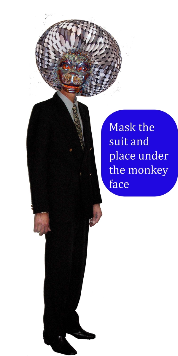 Creation of Tall Green Tip Monkey: Step 5