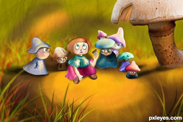 Alice and the 7 dwarfs