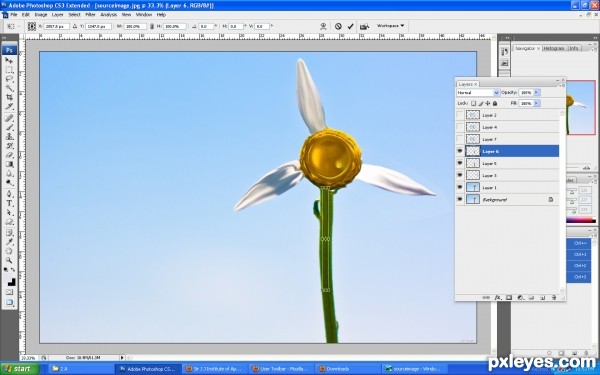 Creation of windmills: Step 3