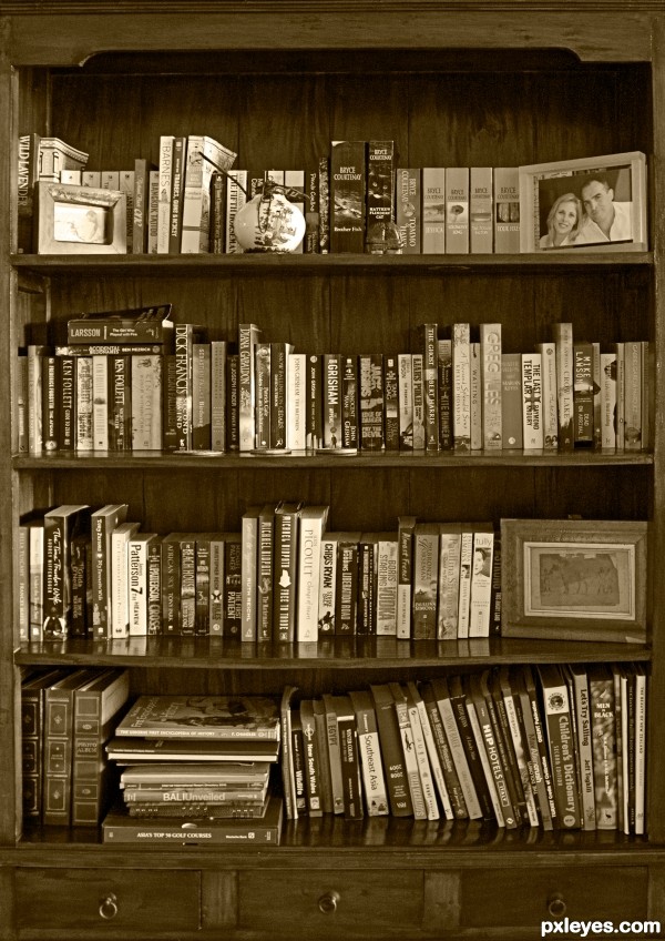 Books and mementos