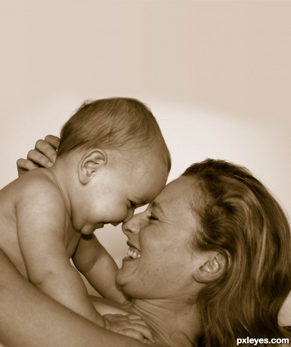 Creation of Only A Mother Could Love: Step 1