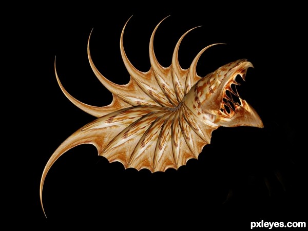 Creation of Shell Creature: Step 8