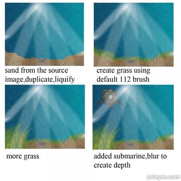 Creation of BBM or Big Beautiful Mermaid: Step 12