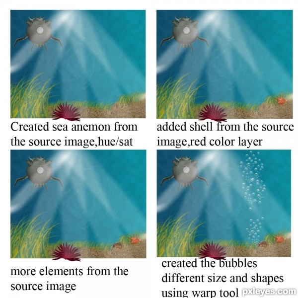 Creation of BBM or Big Beautiful Mermaid: Step 13