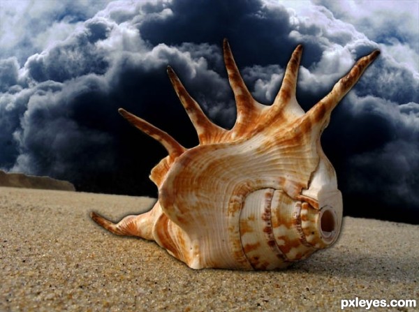 Creation of Shell Lady: Step 2