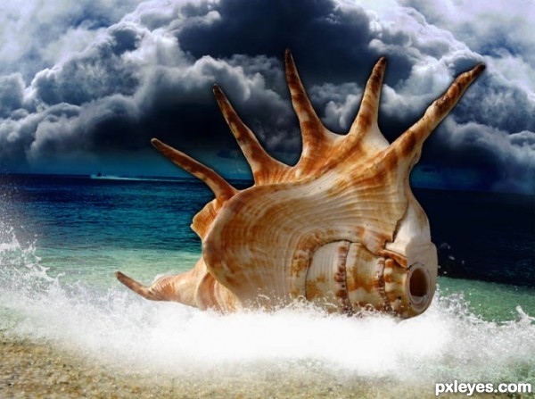 Creation of Shell Lady: Step 4