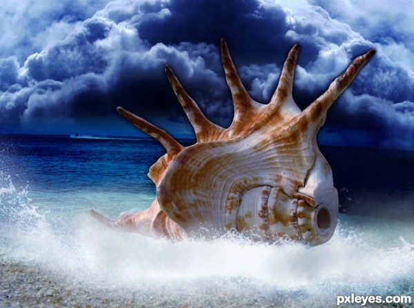 Creation of Shell Lady: Step 5