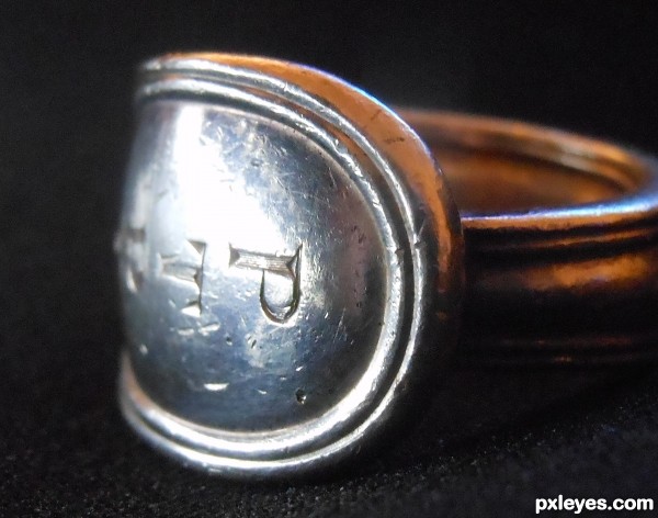 Baby spoon ring