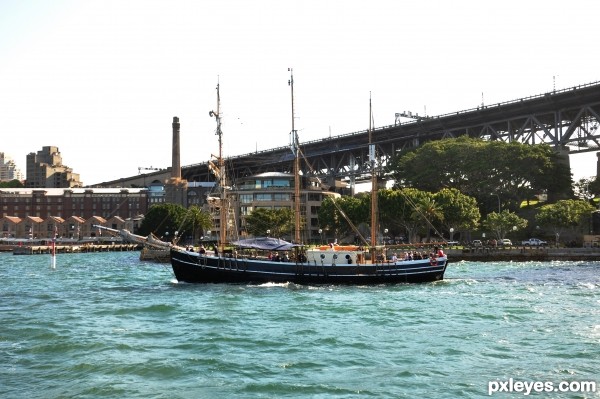 wooden boat