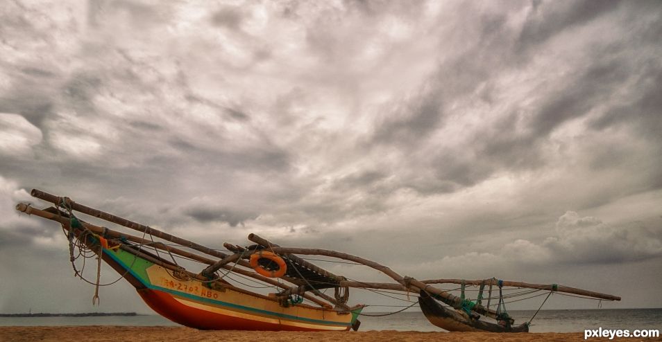 Beneath an Angry Sky