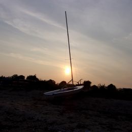 Sunset Sailboat Picture