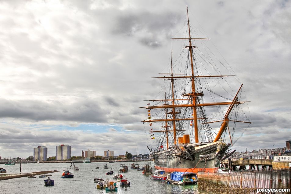 Old Sailing Vessel