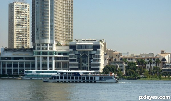 Nile cruise boat