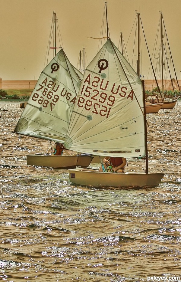 Sailing Class photoshop picture