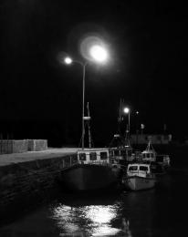 Boats at midnight